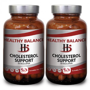 Healthy Balance Cholesterol support 60 φυτικές κάψουλες 1+1 ΔΩΡΟ