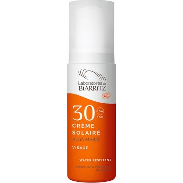 Laboratories de Biarritz Alga Maris Αντηλιακή Κρέμα Προσώπου SPF30 50ml
