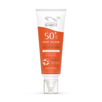 Laboratories de Biarritz Alga Maris Αντηλιακή Κρέμα Προσώπου και Σώματος SPF50 σε Spray 100ml