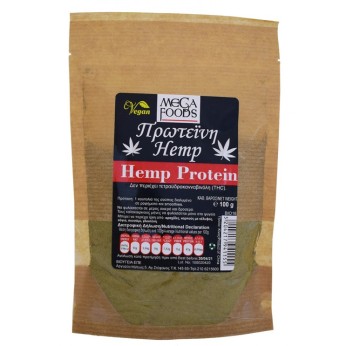Mega Foods Πρωτεΐνη Κάνναβης  (Hemp Protein) 100gr Unflavoured