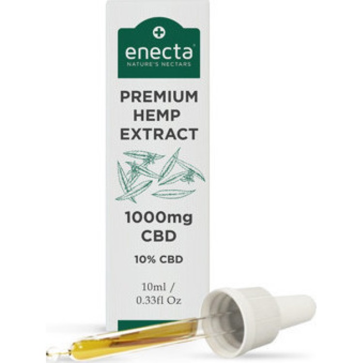Enecta Premium Hemp Extract 10% Cbd 1000mg 10ml 