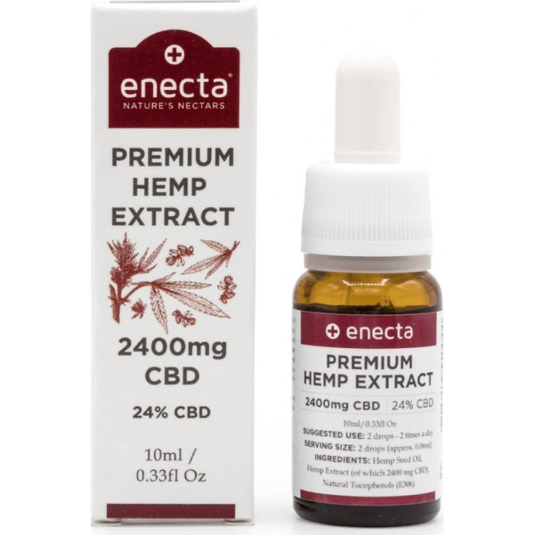Enecta 24% CBD Έλαιο Κάνναβης 2400mg 10ml