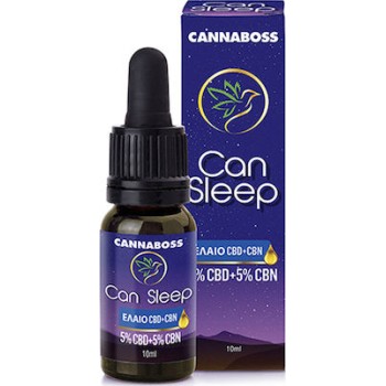 Cannaboss Can Sleep Oil 5% CBD + 5% CBN 10ml