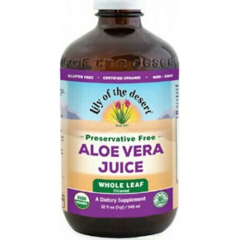 Lily of the Desert Whole Leaf Aloe Vera Juice Preservative Free 946ml