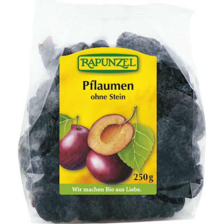Rapunzel Χωρίς Κουκούτσι Δαμάσκηνα με Ζάχαρη Βιο 250gr Ξηροί Καρποί & Φρούτα