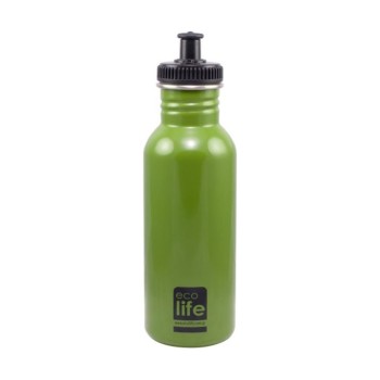Ecolife Ανοξείδωτο Παγούρι Πράσινο 600ml 