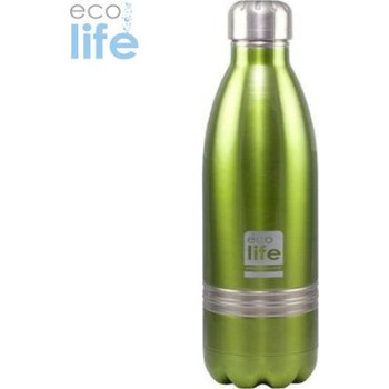 Ecolife Thermos Bottle σε Πράσινο χρώμα 750ml
