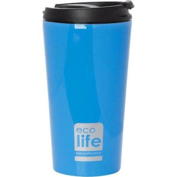 Ecolife Sky blue (matte) coffee thermos 370ml