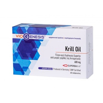 Viogenesis Krill Oil Superba 1200mg 60 κάψουλες