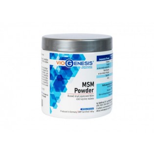 Viogenesis MSM Pulver (Methylsulfonylmethan) 125gr 