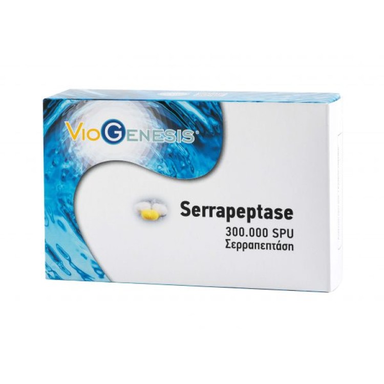 Viogenesis Serrapeptase 300.000 SPU 60 κάψουλες
