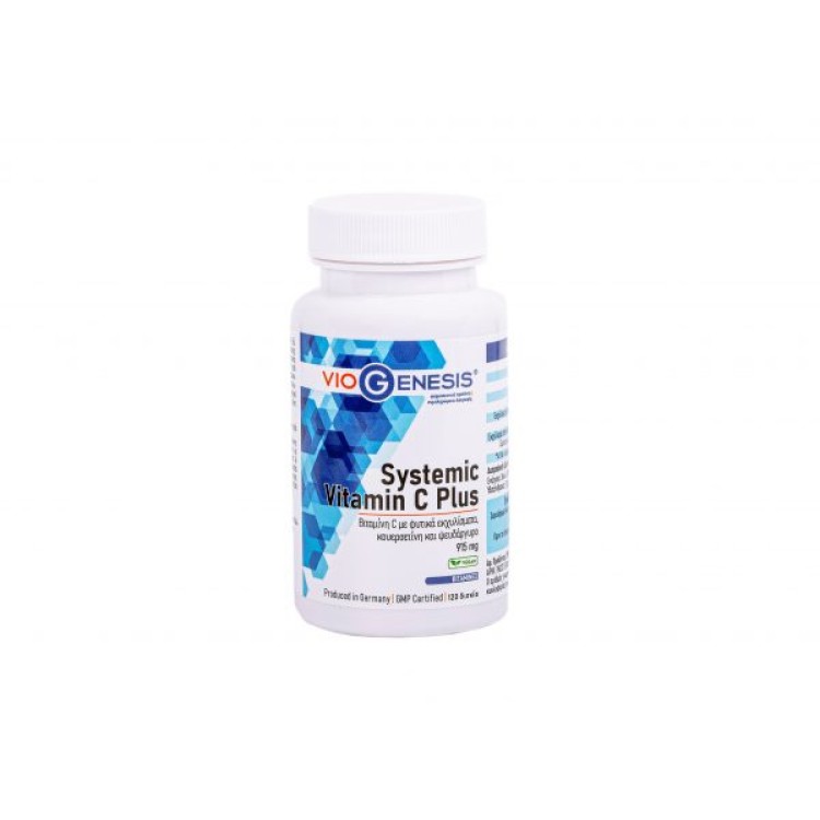 Viogenesis Systemic Vitamin C Plus 915mg 120 ταμπλέτες