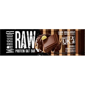 Warrior Raw Bar Double Chocolate 75gr