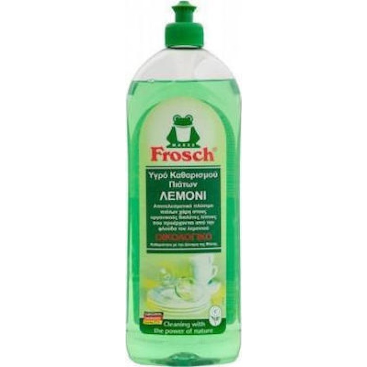 Frosch Υγρό Πιάτων Lemon 1000ml Απορρυπαντικά-Καθαριστικά