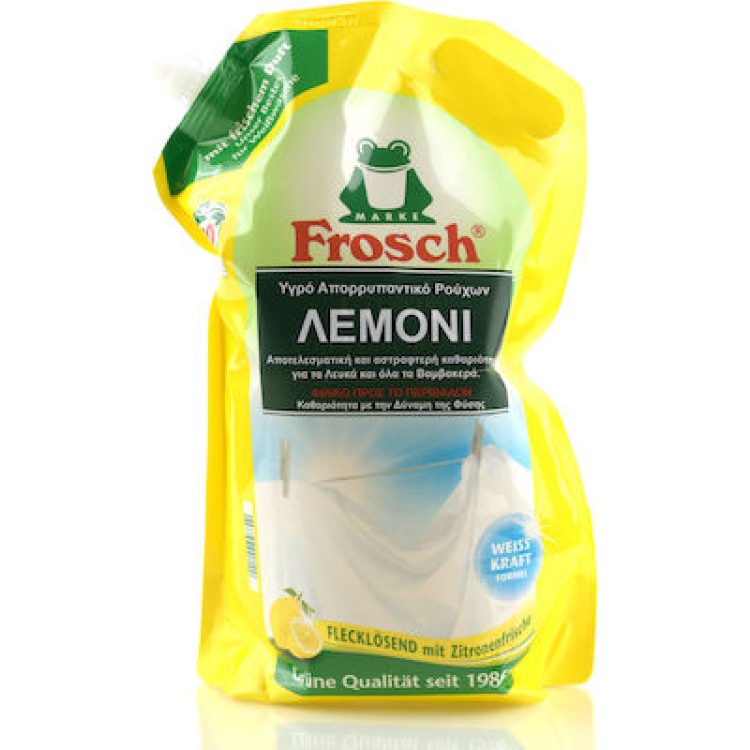 Frosch Υγρό Απορρυπαντικό Ρούχων Με Λεμόνι 1800ml