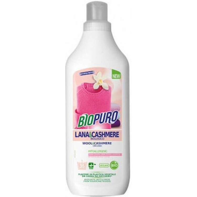 Biopuro Υγρό Ρούχων για Μάλλινα στο χέρι (35 μεζούρες) 1L