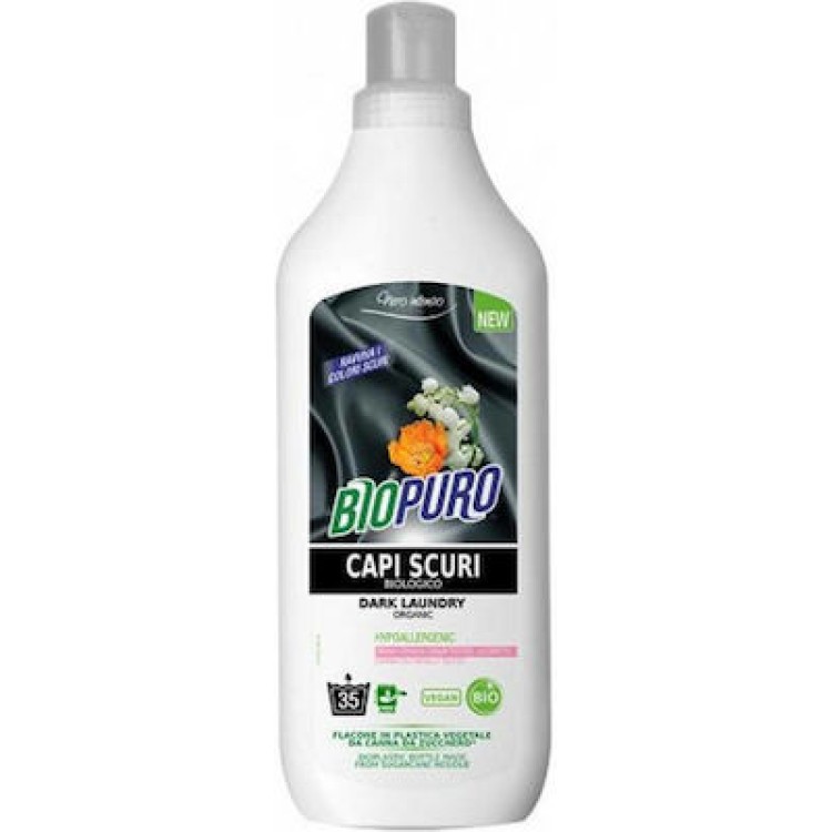 Biopuro Υγρό Πλυντηρίου Ρούχων για Σκούρα 1L