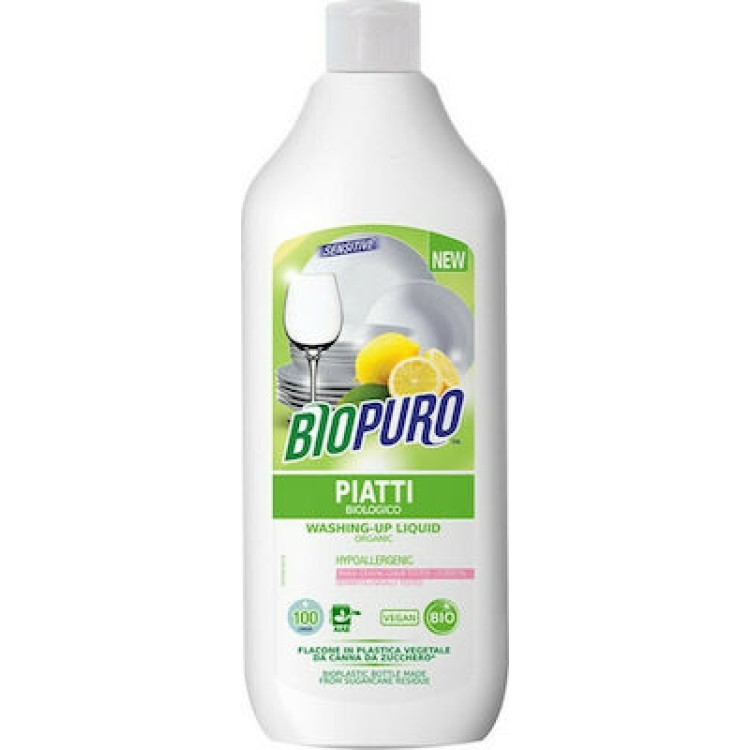 Biopuro Υγρό Πιάτων 500ml