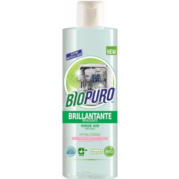 Biopuro Γυαλιστικό-Λαμπρυντικό Πλυντηρίου Πιάτων 250ml