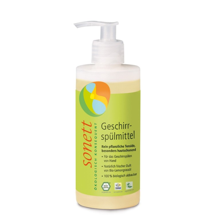 Sonett Υγρό Πιάτων Λεμονί (με αντλία) 0.3Lt
