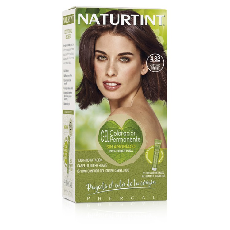 Naturtint Permanent Hair Color 4.32 'Εντονο Καστανό