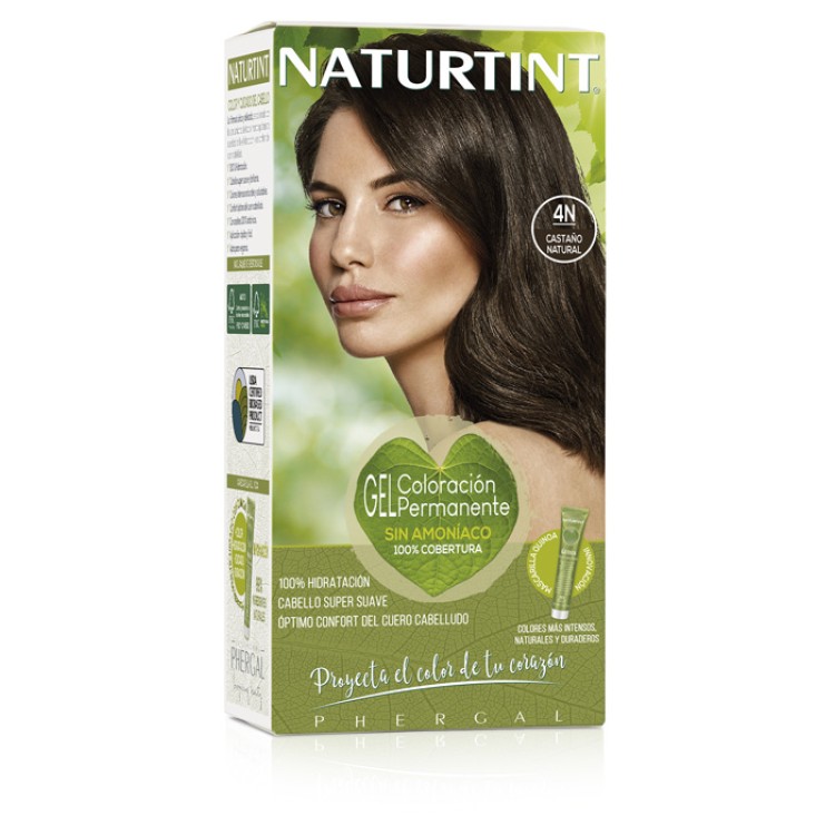 Naturtint Permanent Hair Color 4N Καστανό Φυσικό