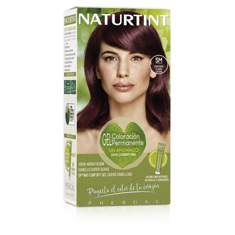 Naturtint Permanent Hair Color 5M Καστανό Ανοιχτό Μαονί