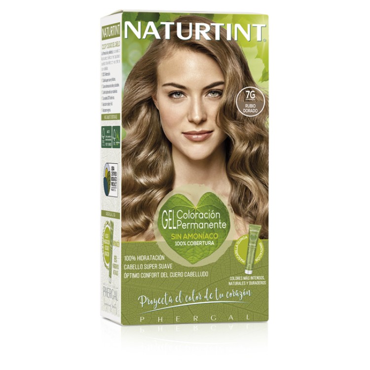 Naturtint Permanent Hair Color 7G Ξανθό Χρυσαφί