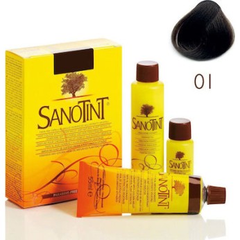 Sanotint Classic 01 Μαύρο 125ml