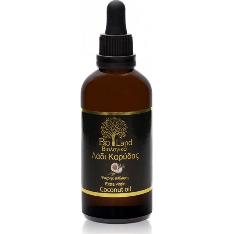 Bio Land Βιολογικό Λάδι Καρύδας 100ml