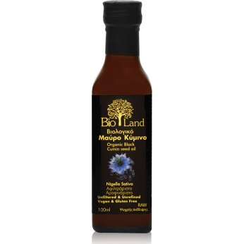 Bio Land Βιολογικό Λάδι από Μαύρο Κύμινο 100ml