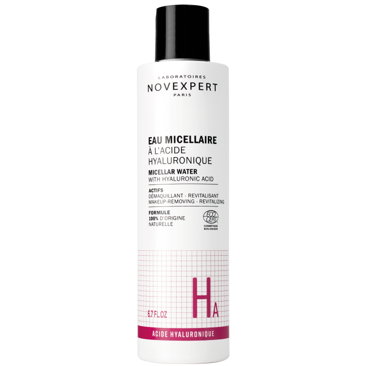 Novexpert Micellar Νερό καθαρισμού με Υαλουρονικό Οξύ 200ml Καθαρισμός & Ντεμακιγιάζ