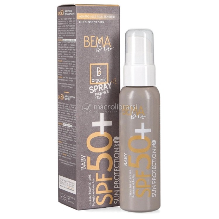 BEMA Αντιηλιακό Παιδικό Σπρέυ Σώματος & Προσώπου SPF50+ 100ml
