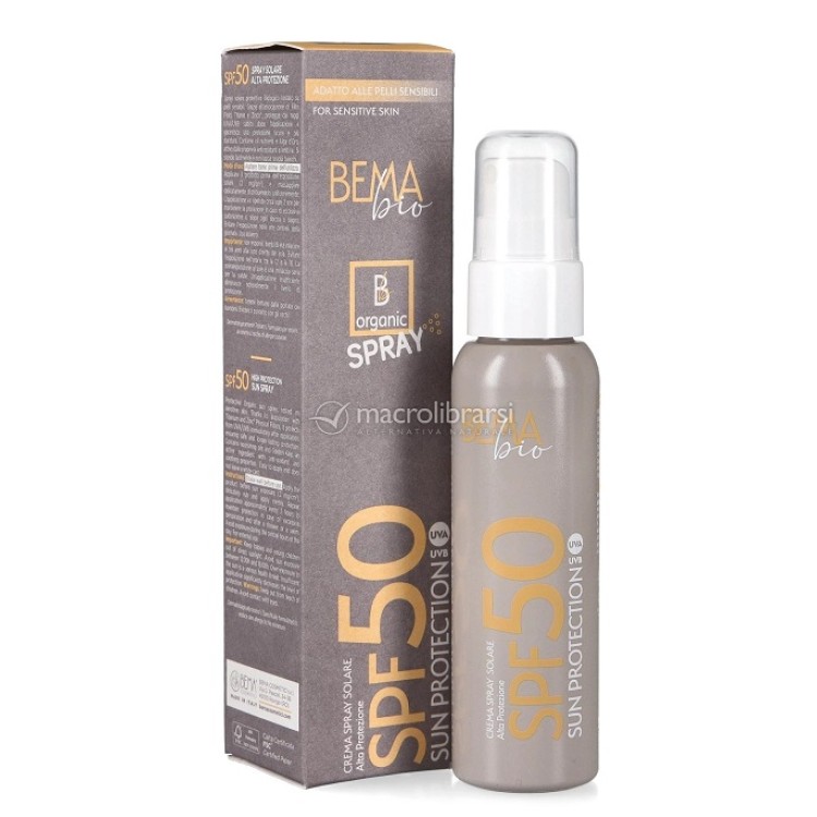 BEMA Αντιηλιακό Σπρέυ Σώματος & Προσώπου SPF50+ 100ml
