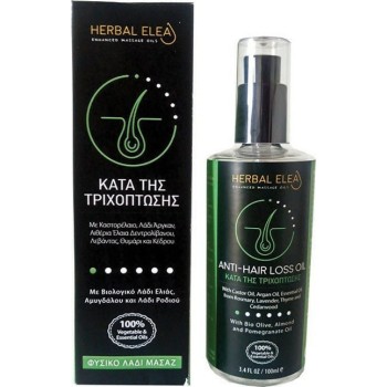 BioLeon Herbal Elea Λάδι Μασάζ κατά της Τριχόπτωσης 100ml