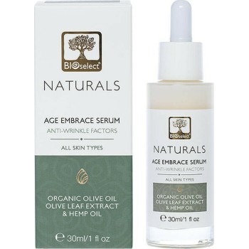 Bioselect Naturals Αντιγηραντικός Ορός Για Πρόσωπο & Λαιμό 30ml