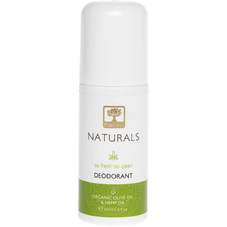 Bioselect Naturals Αποσμητικό Σώματος Έλαιο Κάνναβης 50ml