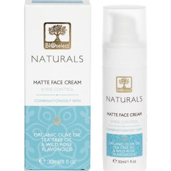 Bioselect Naturals Κρέμα Προσώπου για Ματ Αποτέλεσμα για Μικτή - Λιπαρή Επιδερμίδα 30ml
