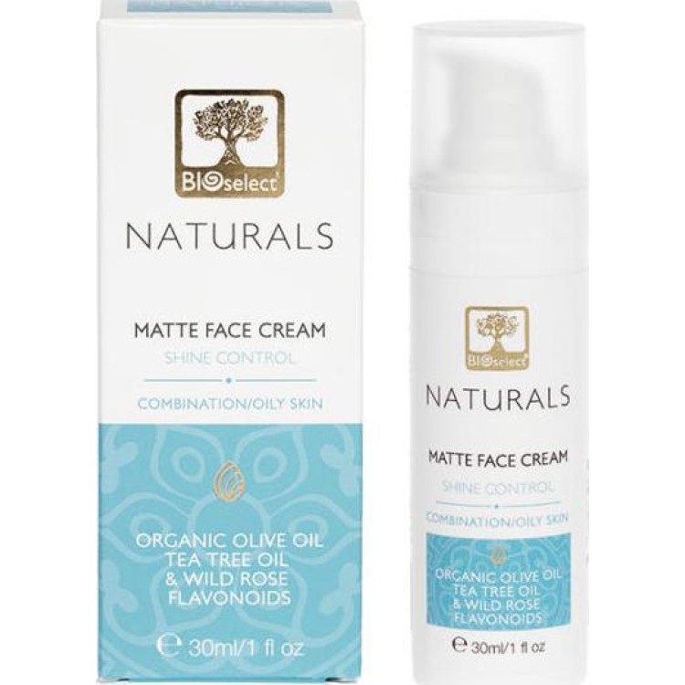 Bioselect Naturals Κρέμα Προσώπου για Ματ Αποτέλεσμα για Μικτή - Λιπαρή Επιδερμίδα 30ml