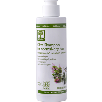 Bioselect Σαμπουάν Για κανονικά & Ξηρά Μαλλιά 200ml