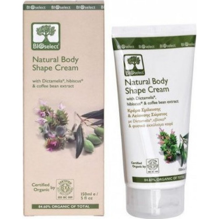 Bioselect Organics Κρέμα Σμίλευσης & Λείανσης Σώματος 150ml