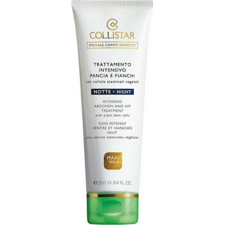 Collistar Intensive Abdomen & Hip Treatment Night Κρέμα για Αδυνάτισμα 250ml Κρέμες/Λάδια Σώματος
