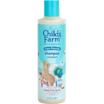 Childs Farm Παιδικό Σαμπουάν & Αφρόλουτρο με Καρύδα για Εύκολο Χτένισμα 250ml