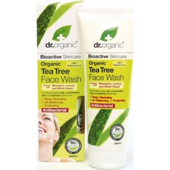 Dr.Organic Tea Tree Face Wash 200ml