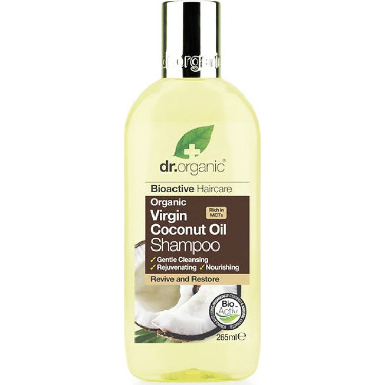 Dr.Organic Virgin Coconut Oil Shampoo 265ml Σαμπουάν