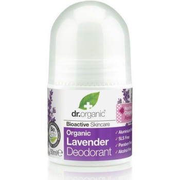 Dr.Organic Organic Deodorant Lavender Roll-On 50ml