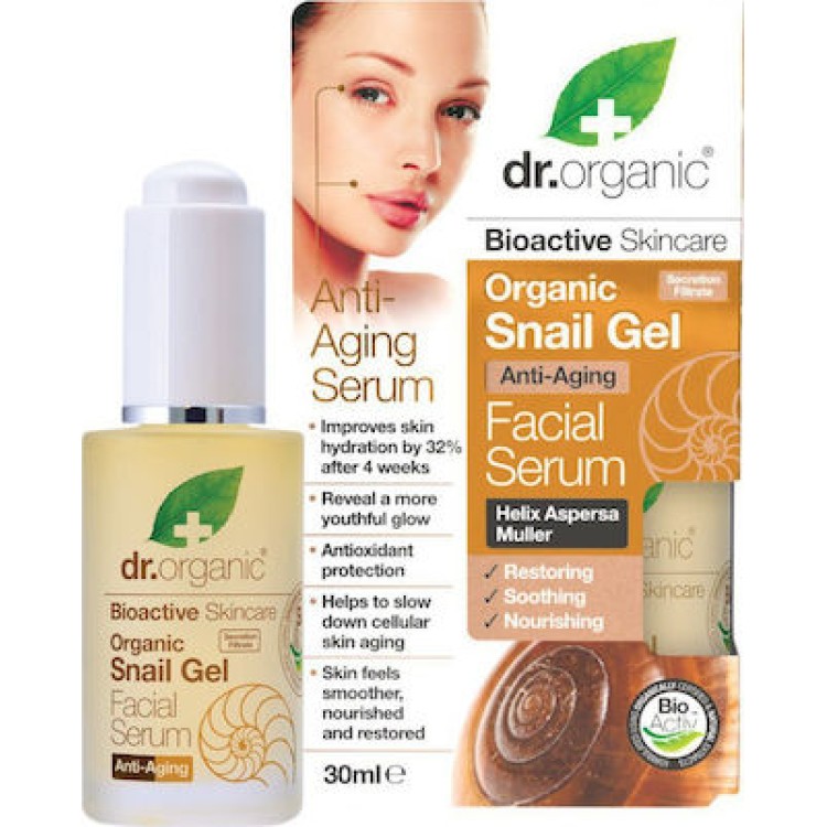 Dr.Organic Snail Gel Facial Serum 30ml