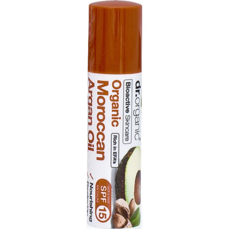 Dr.Organic Moroccan Argan Oil Lip Care Stick SPF15
