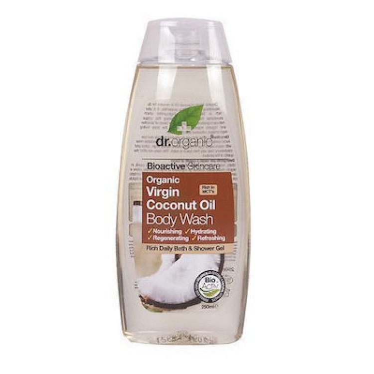 Dr.Organic Virgin Coconut Oil Body Wash 250ml Αφρόλουτρα/Σαπούνια Σώματος