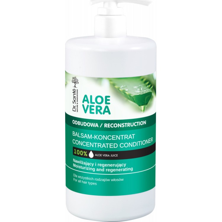Dr. Sante Aloe Vera Μαλακτική Κρέμα Μαλλιών Για Αναδόμηση 1000ml